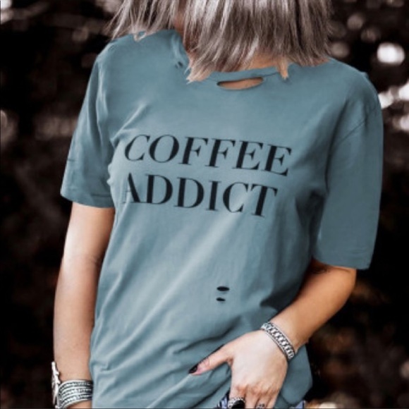 Coffee Slogan Tee - Picture 2 of 4